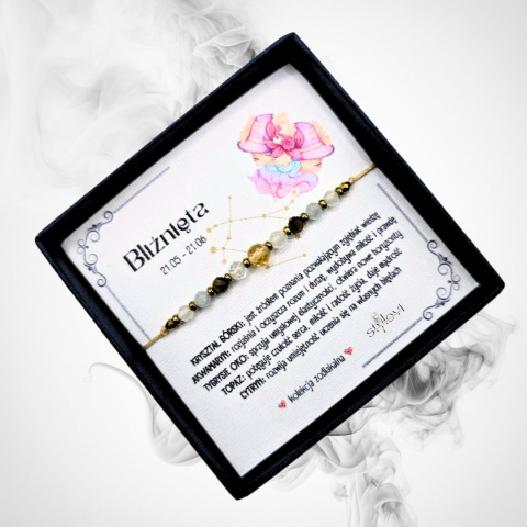 bransoletka – kolekcja zodiakalna – BLIŹNIĘTA bransoletka – kolekcja zodiakalna – BLIŹNIĘTA