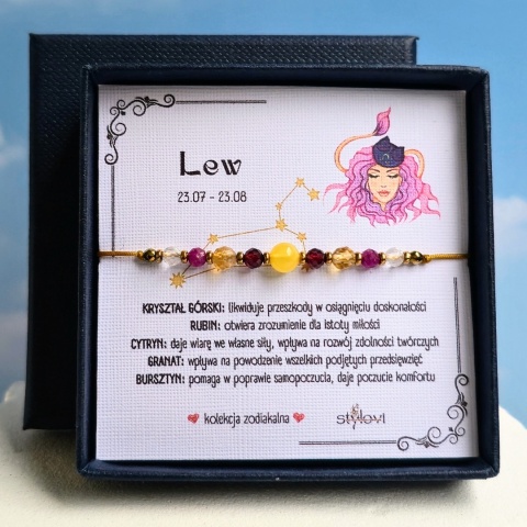 bransoletka – kolekcja zodiakalna – LEW bransoletka – kolekcja zodiakalna – LEW
