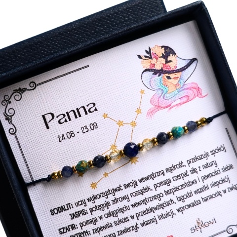 bransoletka – kolekcja zodiakalna – PANNA