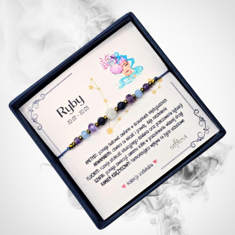 bransoletka – kolekcja zodiakalna – RYBY bransoletka – kolekcja zodiakalna – RYBY