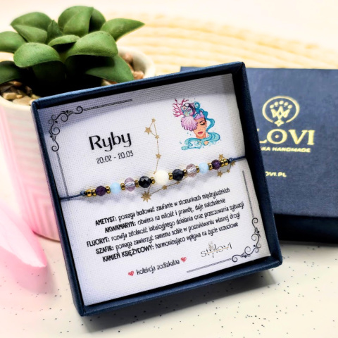 bransoletka – kolekcja zodiakalna – RYBY bransoletka – kolekcja zodiakalna – RYBY
