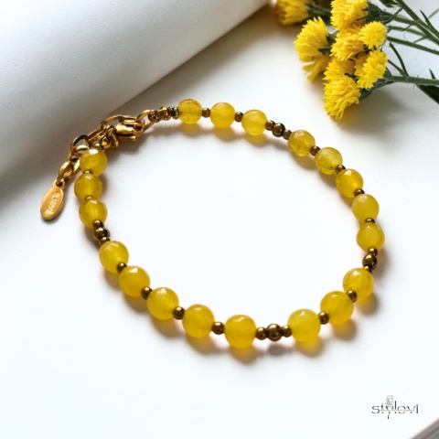 bransoletka SUNRISE: agat, hematyt