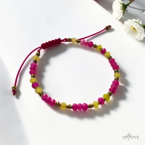 bransoletka VIVA: jadeit, hematyt