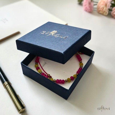 bransoletka VIVA: jadeit, hematyt