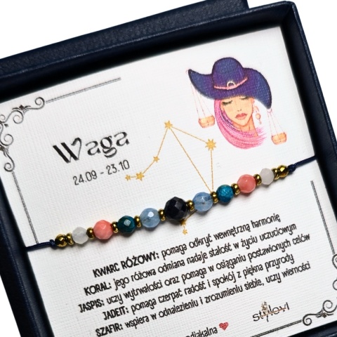 bransoletka – kolekcja zodiakalna – WAGA