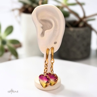 kolczyki VIVA: serca