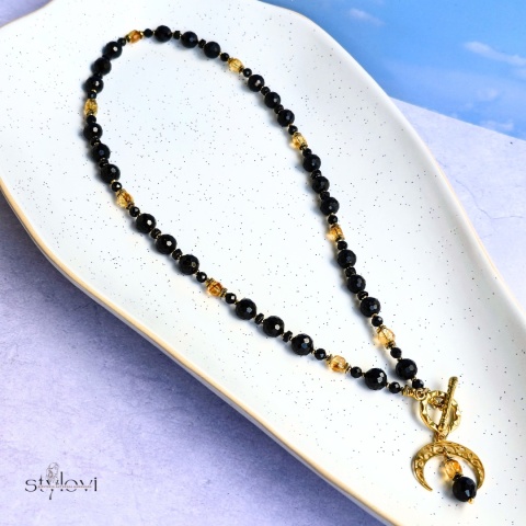 naszyjnik OCHRONA I SUKCES turmalin, cytryn, hematyt